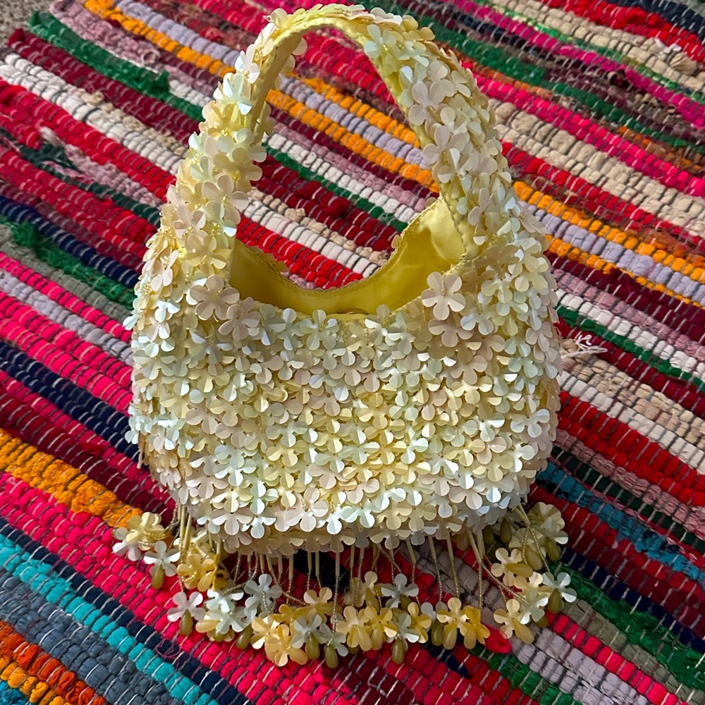 Beaded handbag